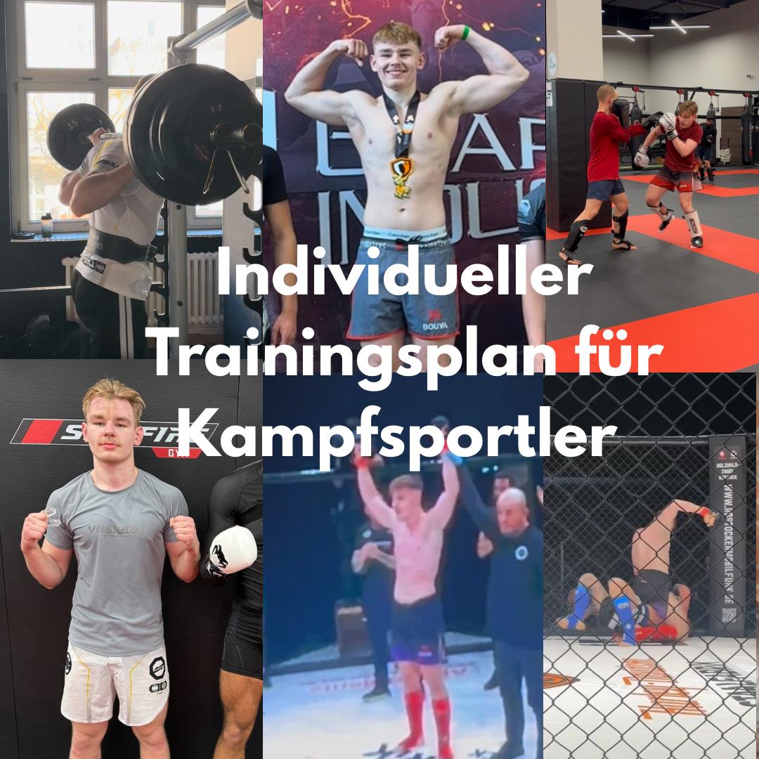 Individueller Trainings Plan für Kampfsportler